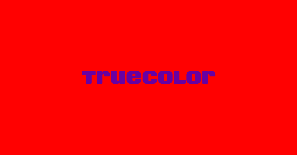 Truecolor